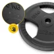 Cast Iron Weight Plates 4FIZJO 2 x 15 kg (26 mm)