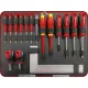 Holzmann WZK167PRO Tool Box Trolley with 167-Piece Tool Set, Red