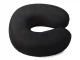 Memory Foam Travel Neck Pillow, Black