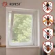 Repest Window Mosquito Net with Velcro, 160x130 cm, White