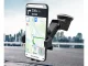 Universal Car Phone Holder for Windshield and Dashboard, black