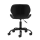 4Rico QS-06B Beauty Stool with Backrest, Black