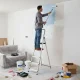 Modernhome Aluminum Folding Stepladder with Platform, 5 Steps, 150 kg