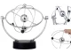 3D Metallic Magnetic Newton\'s Cradle Pendulum Souvenir for Office and Home \"Solar System\"