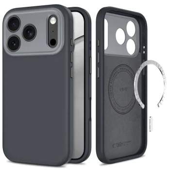 Tech-Protect Uniq MagSafe CC Case for iPhone 18 Pro Max / 17 Pro Max - Graphite