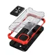 Crystal Ring Case Tough Rugged Cover for iPhone 13 mini, Red