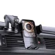 Dudao F19 Clamp Car Holder with 15W Wireless Charger - Black