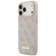 Guess 4G Logo Plate MagSafe Case for iPhone 17 Pro Max, Pink