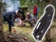 Folding Steel Tactical Knife with Decorated Handle