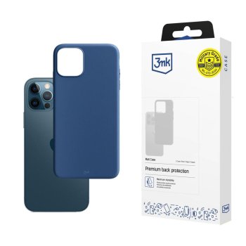 3mk Matt Phone Case Cover iPhone 12 / iPhone 12 Pro - Blue
