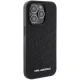 Karl Lagerfeld Quilted K Pattern Case for iPhone 15 Pro, Black