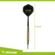 Trizand 00026100 Dart Set for Electronic Dartboard, 12 pcs + 200 Tips