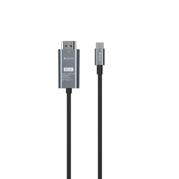 Devia Storm EC084 USB-C to HDMI Cable 4K 60 Hz 2.0 m Black