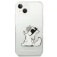 Karl Lagerfeld Choupette Fun Case for iPhone 14 Plus 6.7\" Transparent