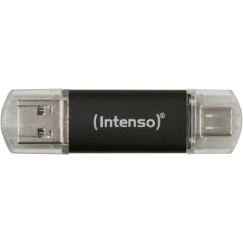 USB Flash Drive Intenso Twist Line 256GB USB 3.2 Gen 1 USB-C & USB-A Anthracite