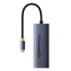 Baseus UltraJoy 5-Port USB-C Hub (HDMI, 3xUSB 3.0, PD), Grey