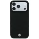 BMW Kevlar Metal Logo MagSafe Case for iPhone 18 Pro / 17 Pro, Black