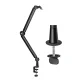 NanoRS RS421 Microphone Stand with 3/8\" and 5/8\" Thread, 1kg, Black