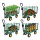 Carruzzo Garden Transport Cart with Trailer