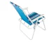 Folding Tourist and Beach Chair with Armrests