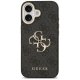 Чехол Guess 4G Big 4G Classic Logo для iPhone 17 — черный и золотой