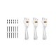 Thermaltake SWAFAN INFINITY EX12 ARGB Sync White 3Pack PC Fans