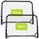 Neo-Sport NS-461 futbola vārtu komplekts, 2 gab., 60x45x25 cm
