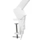 Elegante LED Treatment Desk Lamp with Table Clamp, White