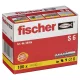Fischer S 6 Expansion Plugs, 6 x 30 mm, 100 pcs.