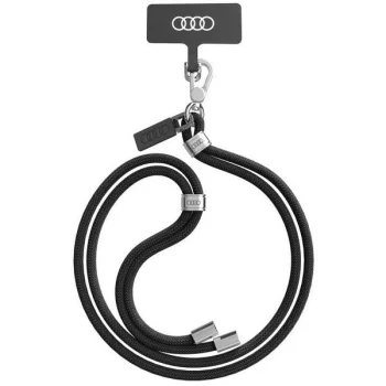 Audi Universal Crossbody Phone Lanyard 120cm, Black