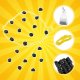 Magnetic Stones Strategy Game Kruzzel 26601, 20 Pieces