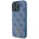 Guess HC PU 4G Small 4G and Classic Phone Case Cover iPhone 16 Pro Max MagSafe - Blue