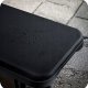 Plonos Folding Catering Table and 2 Benches Set 180cm Black