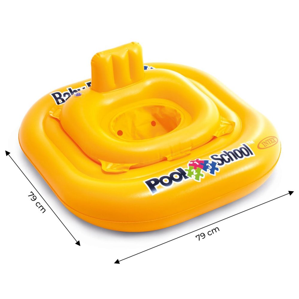 Baby Swim Ring Float with Backrest Seat INTEX 56587 (3)