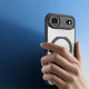 Dux Ducis iPhone 17 Air Case Aimo Mag with Stand, Black