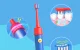 Bitvae K7S Kids Sonic Toothbrush with App and Replacement Heads, Blue