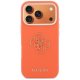Guess FW Resin Logo Case for iPhone 17 Pro Max - Orange
