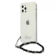 Guess iPhone 12 / 12 Pro Case Pearl Collection, Transparent