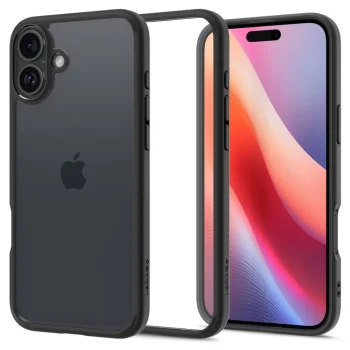 Spigen iPhone 16 Plus Case Ultra Hybrid, Matte Black