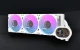 Liquid CPU Cooler Darkflash DH360D White v2, 360 mm, White
