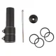 Trizand 25993 Handlebar Stem Riser, Fork Stem Extender 28.6mm, Black