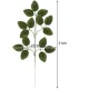 Gardlov Artificial Rose Leaf Branches, 51 cm, Set of 12