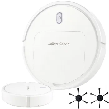 Wireless Robot Vacuum Cleaner with Mopping Function, White
