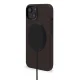 Decoded Leather Case with MagSafe for iPhone 14 Plus, Brown