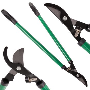 Shrub Pruning Shears, Garden Loppers, 70 cm, Green