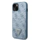 Apple iPhone 13 mini 5.4\'\' Guess 4G Triangle Logo Cardslot Case Cover, Blue