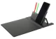 Mouse Pad with Wireless Charger and Organizer, Black