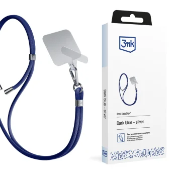 3mk EasyClip Smartphone Lanyard, Blue