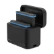 Telesin 2-Slot Battery Charger for Insta360 X4 with TF Card Storage