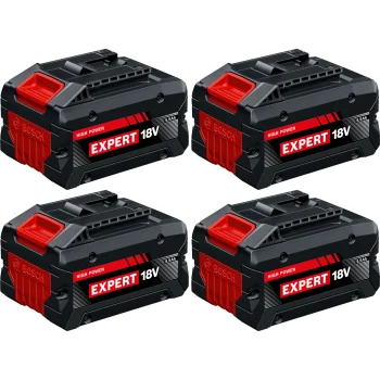 Bosch EXBA18V-55 18V 5.5Ah Tool Battery Pack (4 pcs)